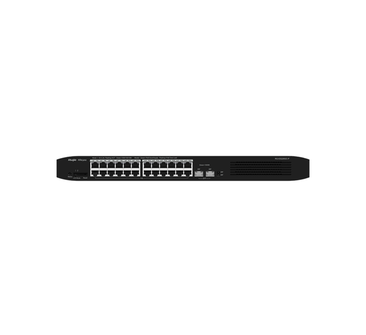 HUB-RUIJIE REYEE RG-ES226GC-P 24PORT 10/100/100 POE 2*SFP 370WATT