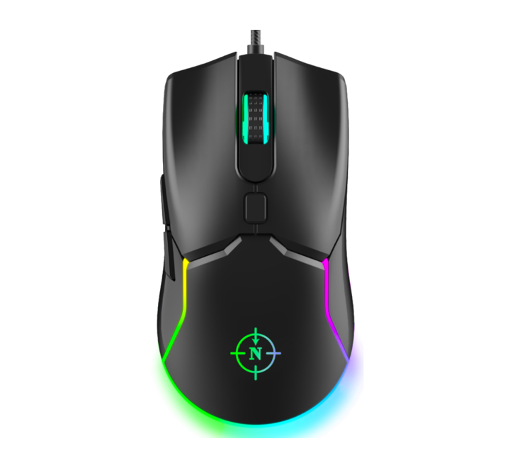 MOUSE-NORTH AIR BLACK RGB KABLOLU PROFESYONEL OYUNCU MPUSE