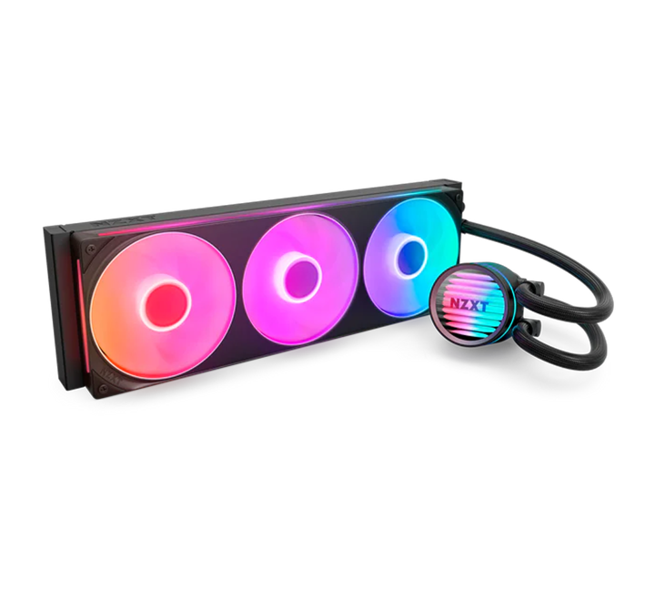 FAN-NZXT KRAKEN CORE 360 RGB SİYAH LCD SIVI SOĞUTMA - ( RL-KR36C-B1 )
