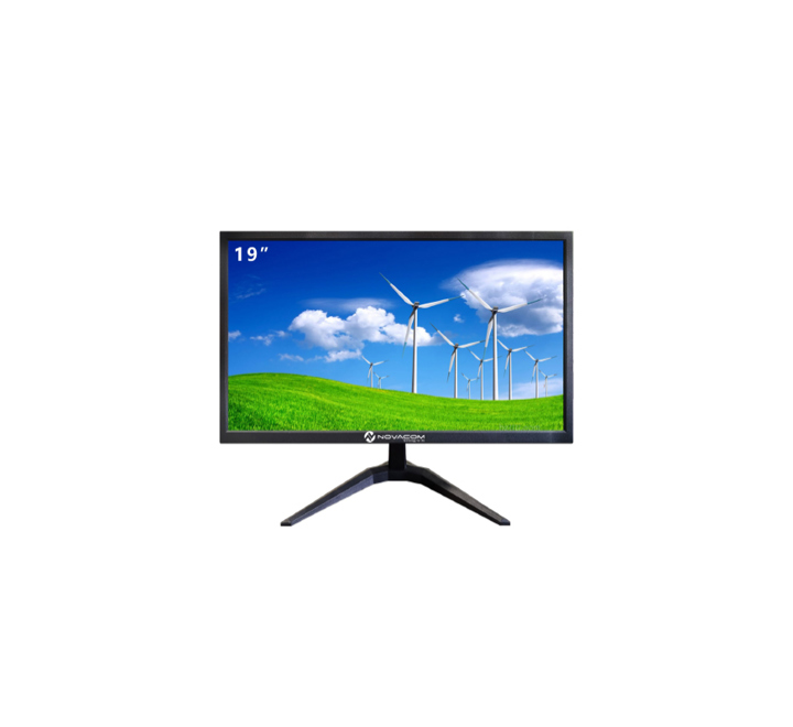MNT-NOVACOM 19" NVC-LED19A 5MS 75Hz FULL HD 1920*1080 LED DAHİLİ HOPARLÖR LED MONİTÖR