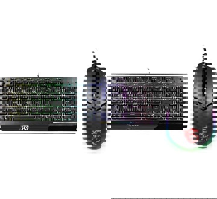 KLAVYE-MSI GG VIGOR GK30 COMBO Q/TR RGB USB KLAVYE MOUSE SET