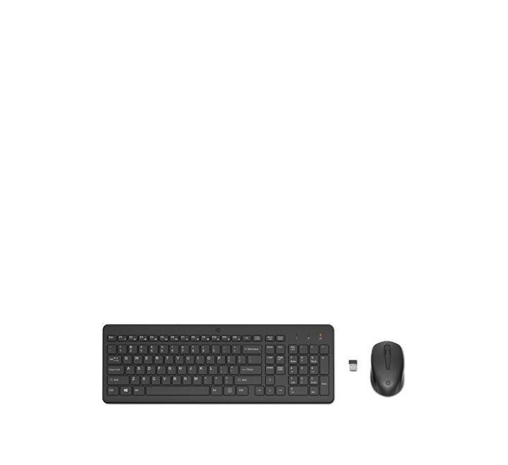 KLAVYE-HP 330 2V9E6AA 2.4GHz KABLOSUZ KLAVYE MOUSE SET SİYAH