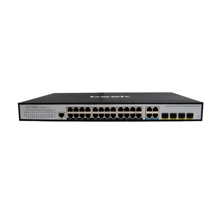 HUB-BEEK 24 PORT GIGABIT MNGD.POE SWITCH 400W - BN-GS-2244P4S