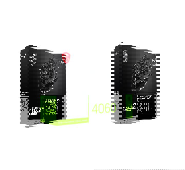 VGA-MSI 8GB GEFORCE RTX 4060 VENTUS 2X BLACK GDDR6 PCI-EX E. KARTI
