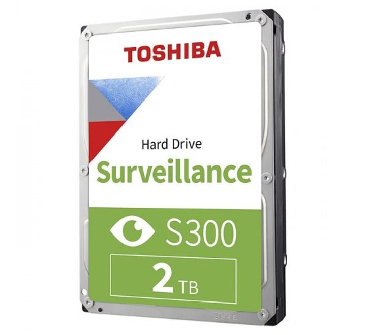 HDD-3,5" TOSHIBA 2TB S300 5400RPM SATA3 HDWT720 256MB SV35 7/24 GÜVENLİK DİSKİ - ( HDWT720UZSVA )