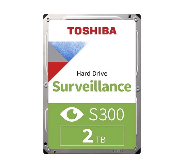 HDD-3,5" TOSHIBA 2TB S300 5400RPM SATA3 HDWT720 256MB SV35 7/24 GÜVENLİK DİSKİ - ( HDWT720UZSVA )