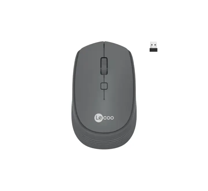 MOUSE-LENOVO LECOO WS202 1600DPI 4 TUŞLU KABLOSUZ GRİ MOUSE