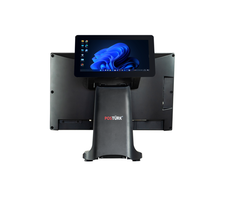 PC-POSTURK TX-1850M 18.5'' ALL IN ONE MULTI-TOUCH POS İ5-6200U 8GB DDR4 240GB NVMe SSD 10.1' ' MÜŞTERİ EKRANLI