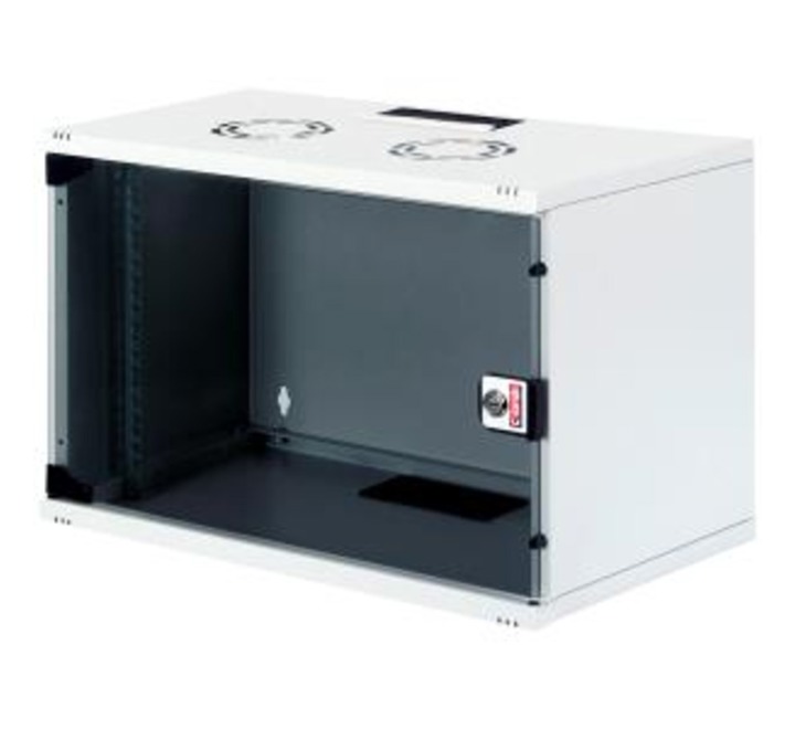 KABIN-LANDE 7U 542x400 SOHO Duvar Tipi Kabinet İç Ortam(indoor) Cam Kapak Beyaz- LN-STB07U5440-LG