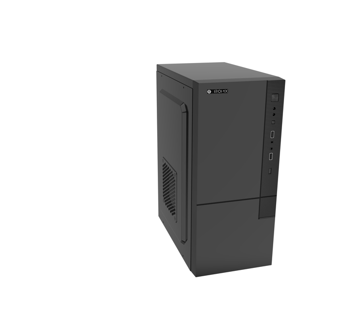 KASA-IROMX BTX-35ML 350W 1x12CM RGB FAN ATX 2xUSB2.0/1xUSB3.0 SİYAH KASA