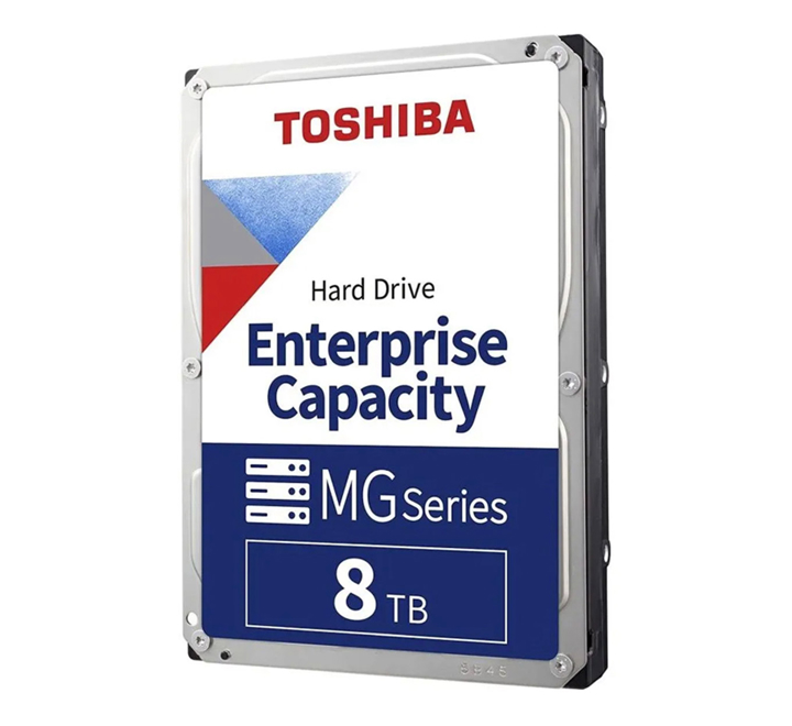 HDD-TOSHIBA 3.5" 8TB MG08 7200RPM 256MB SATA3 NAS VE GÜVENLİK DİSKİ - ( MG08ADA800E )