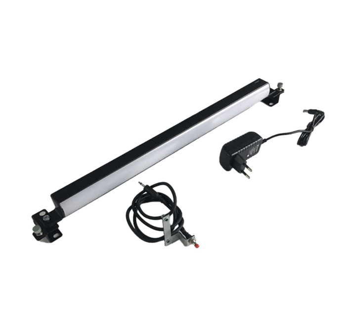 KABIN-AGER SWITCHLİ LED AYDINLATMA MODÜLÜ DÖNDÜRME FONKSİYONLI 1U 19" - SİYAH