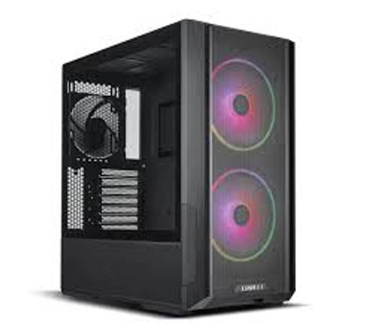 KASA-LIAN LI LANCOOL 216RX  RGB BLACK E-ATX MID TOWER KASA - (PSU YOK)