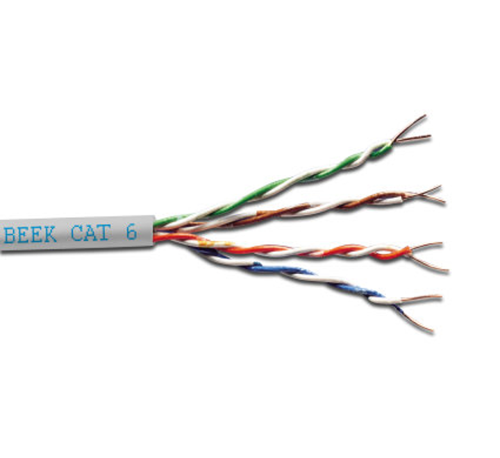 KBLR-BEEK U-UTP CAT6 500M SLD 23AWGX4PPVC  BC-500-UU6-HF