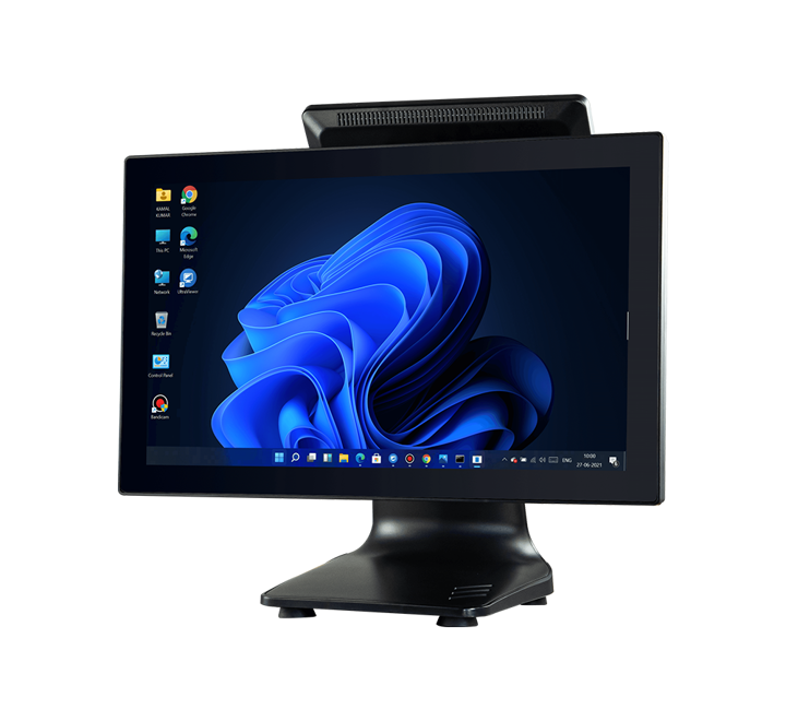 PC-ONEGA ONG-1850 18.5" DOKUNMATİK BİLGİSAYAR İ5-8250U 16GB DDR4 RAM 256GB NVMe SSD 10.1" MÜŞTERİ EKRANLI POS PC