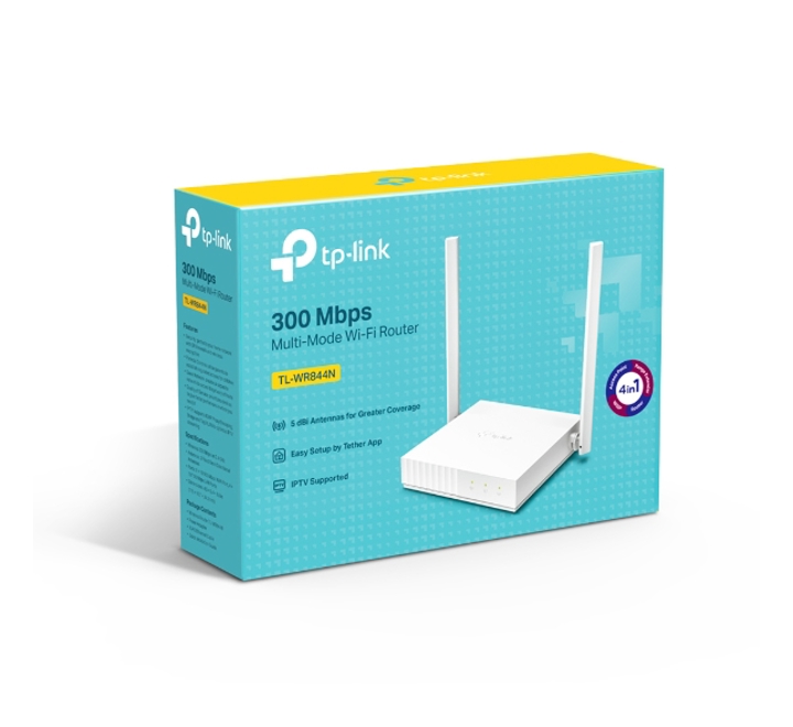 TP-LINK TL-WR844N 5 PORT 10/100 300Mbps 2.4GHz MULTI-MODE WI-FI N ROUTER